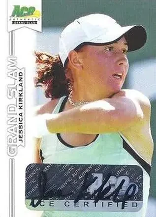 2013 Leaf Ace Authentic Grand Slam #BA-JK1 - Jessica Kirkland