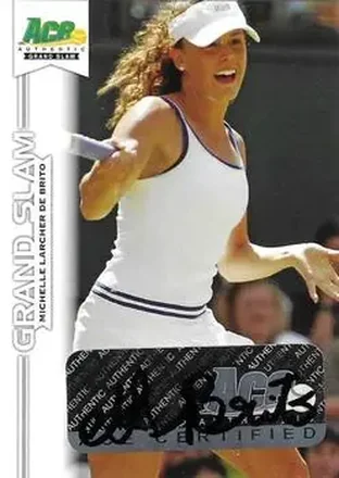 2013 Leaf Ace Authentic Grand Slam #BA-MLB - Michelle Larcher de Brito