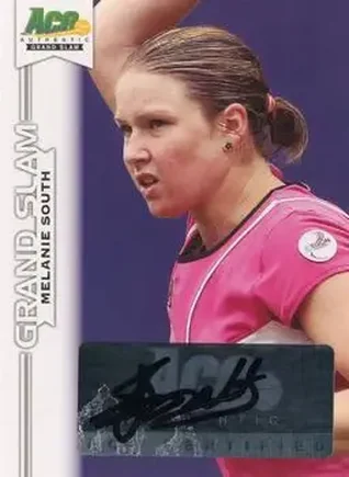 2013 Leaf Ace Authentic Grand Slam #BA-MS2 - Melanie South