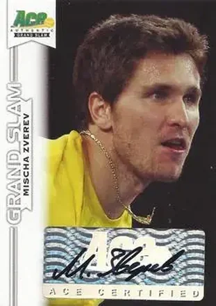 2013 Leaf Ace Authentic Grand Slam #BA-MZ1 - Mischa Zverev