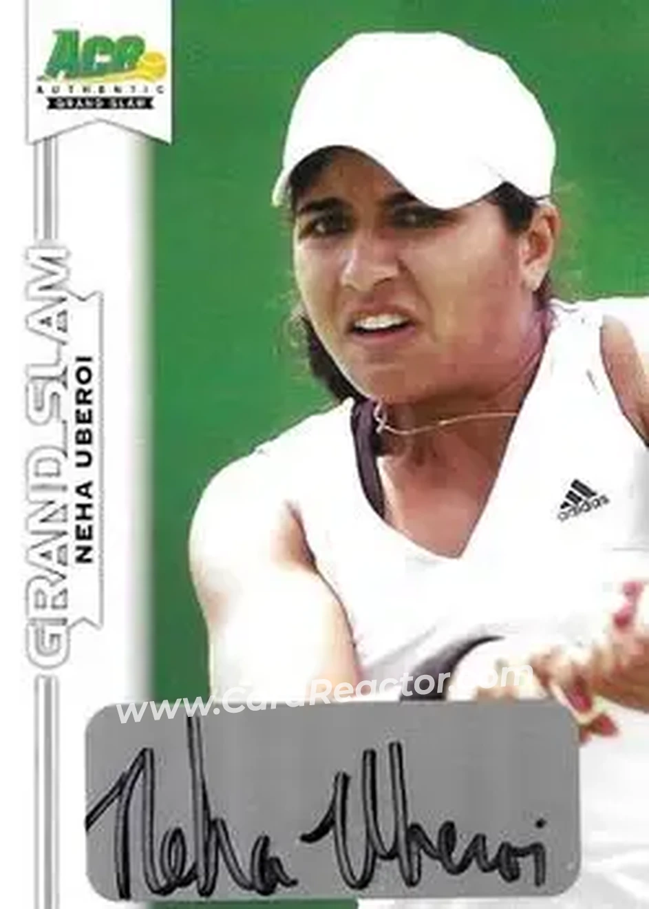 2013 Leaf Ace Authentic Grand Slam #BA-NU1 - Neha Uberoi