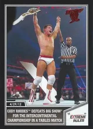 2013 Topps Best of WWE #7 - Cody Rhodes