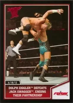 2013 Topps Best of WWE feature card
