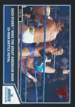 2013 Topps Best of WWE feature card