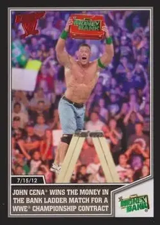 2013 Topps Best of WWE #25 - John Cena