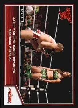2013 Topps Best of WWE feature card