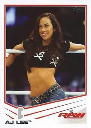 2013 Topps WWE #1 AJ Lee