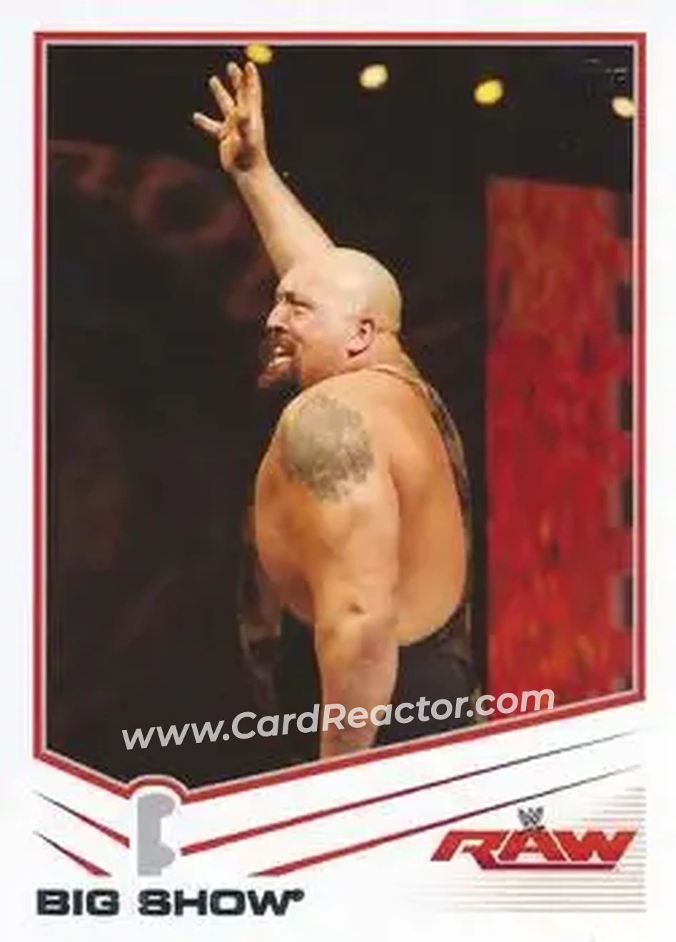 2013 Topps WWE #4 - Big Show - Front