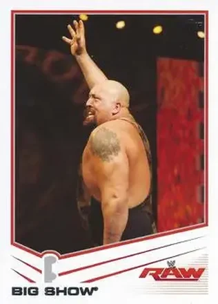 2013 Topps WWE #4 - Big Show