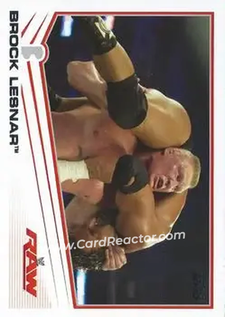 2013 Topps WWE #5 - Brock Lesnar - Front