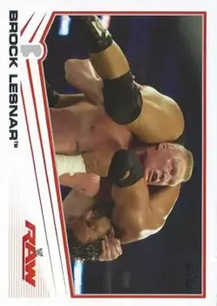 2013 Topps WWE #5 Brock Lesnar