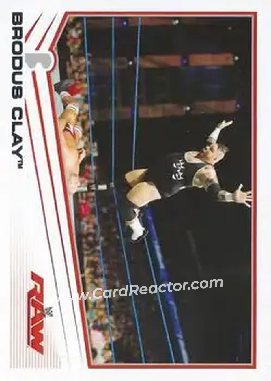 2013 Topps WWE #6 - Brodus Clay - Front