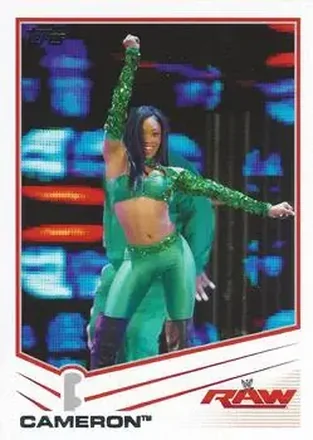 2013 Topps WWE #7 - Cameron