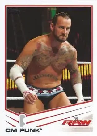 2013 Topps WWE #8 CM Punk