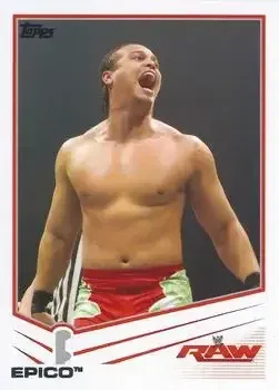 2013 Topps WWE feature card