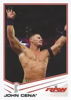 2013 Topps WWE feature card