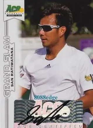 2013 Leaf Ace Authentic Grand Slam #BA-SR1 - San Ratiwatana