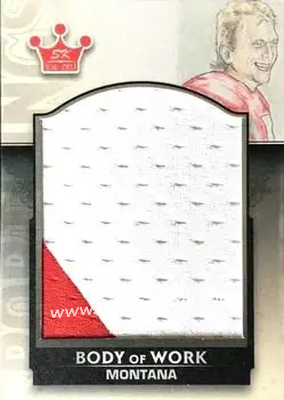 2013 Sportkings Series F - Body of Work #BOW-340 - Joe Montana - San Francisco 49ers - Front 2013 Sportkings Series F - Body of Work #BOW-340 - Joe Montana - San Francisco 49ers - Front