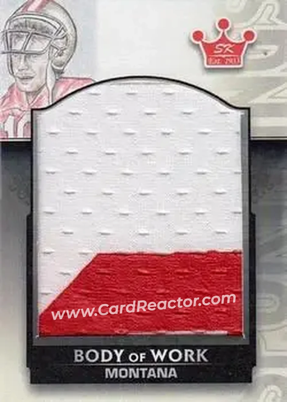 2013 Sportkings Series F - Body of Work #BOW-342 - Joe Montana - San Francisco 49ers - Front 2013 Sportkings Series F - Body of Work #BOW-342 - Joe Montana - San Francisco 49ers - Front