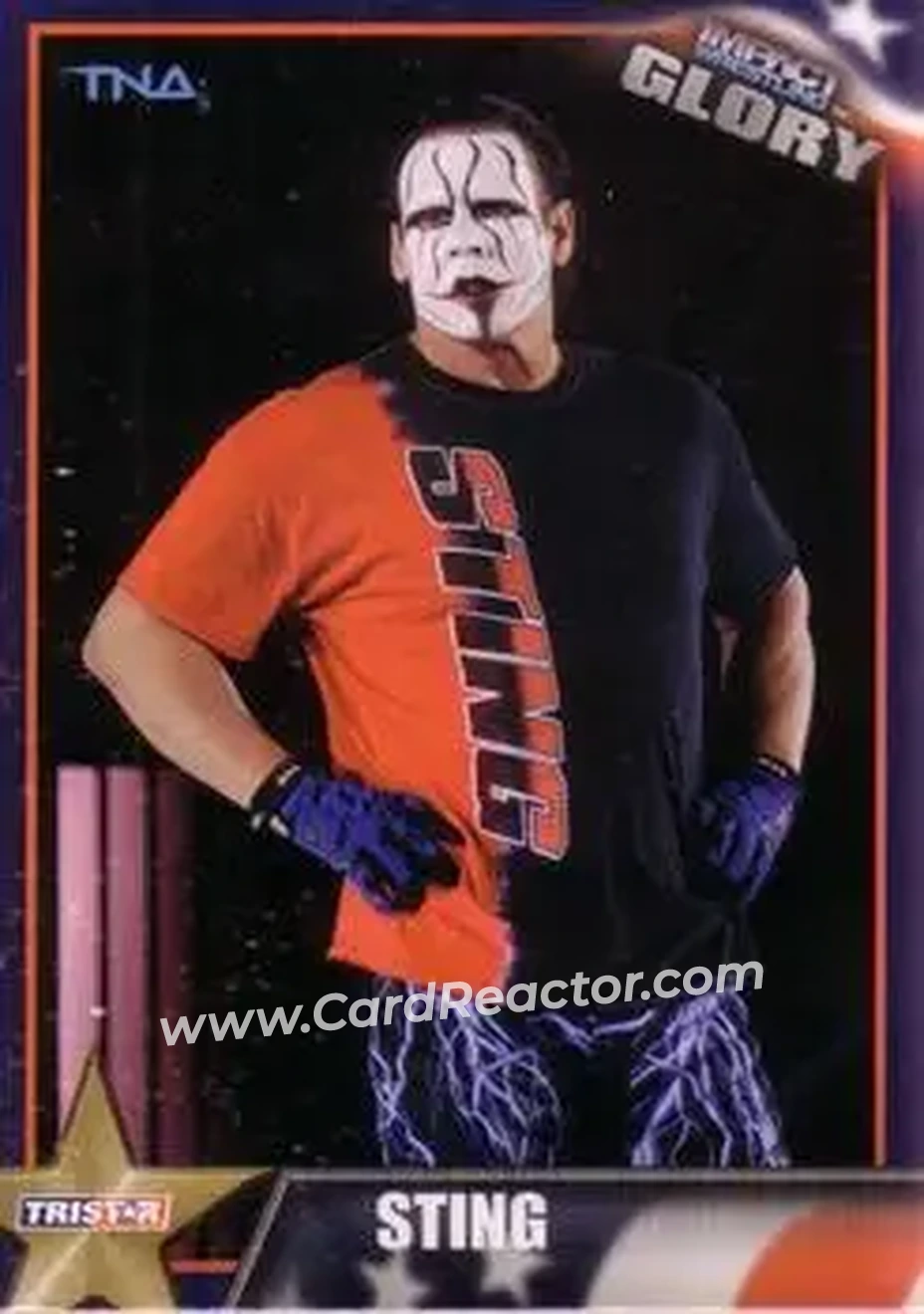 2013 TriStar TNA Impact Glory #4 - Sting - Front