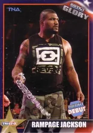 2013 TriStar TNA Impact Glory #5 Quinton Jackson