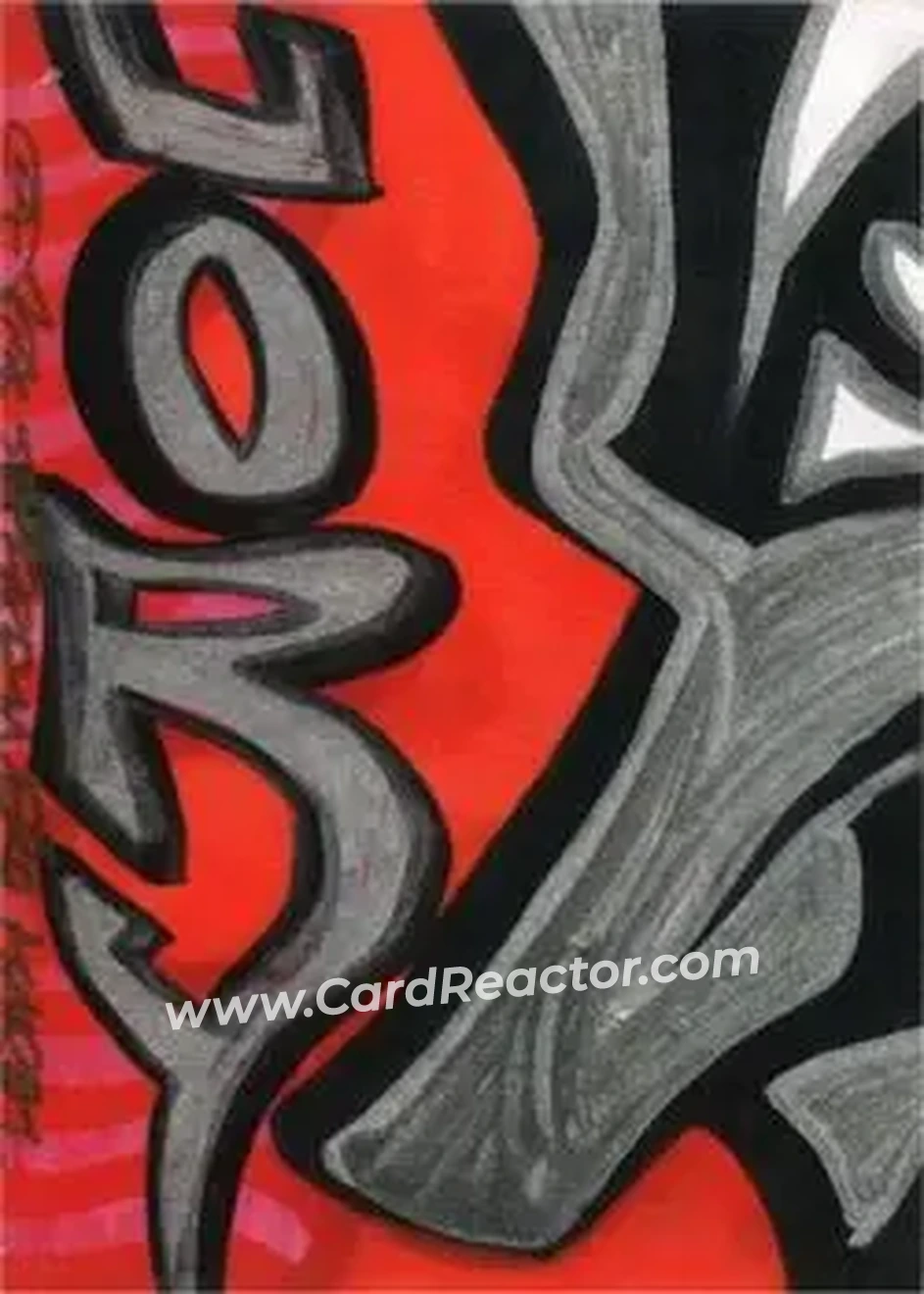 2013 TriStar TNA Impact Glory #98 - Jeff Hardy Original Art - Front 2013 TriStar TNA Impact Glory #98 - Jeff Hardy Original Art - Front