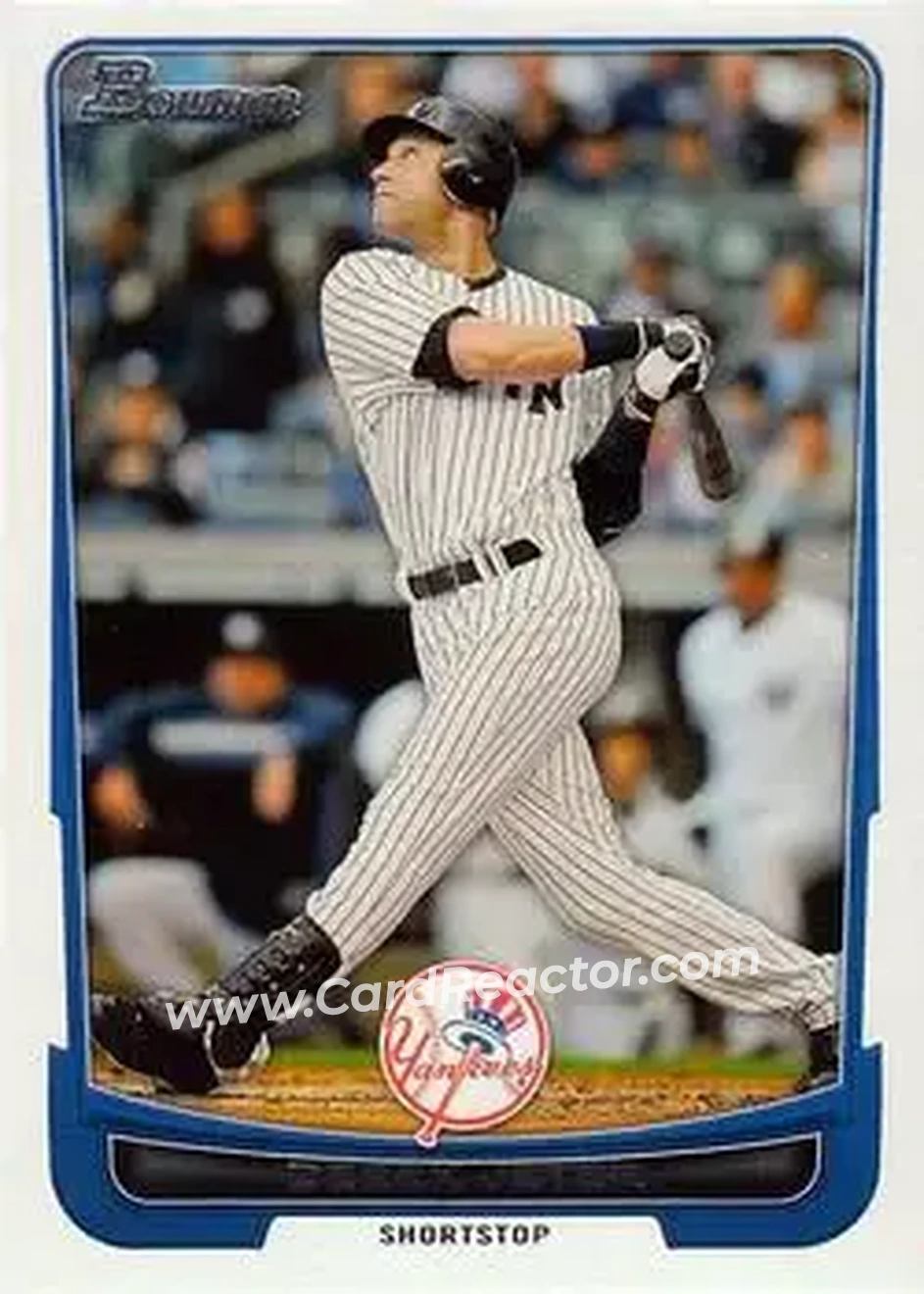2012 Bowman #1 - Derek Jeter - New York Yankees - Front