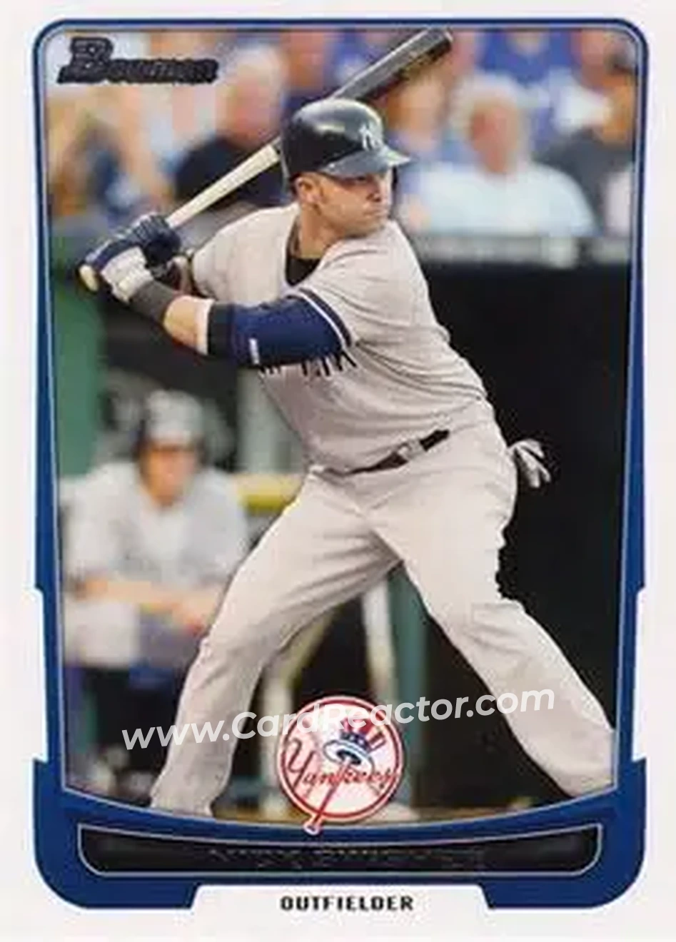 2012 Bowman #2 - Nick Swisher - New York Yankees - Front