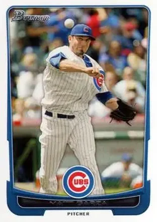 2012 Bowman #6 - Matt Garza - Chicago Cubs