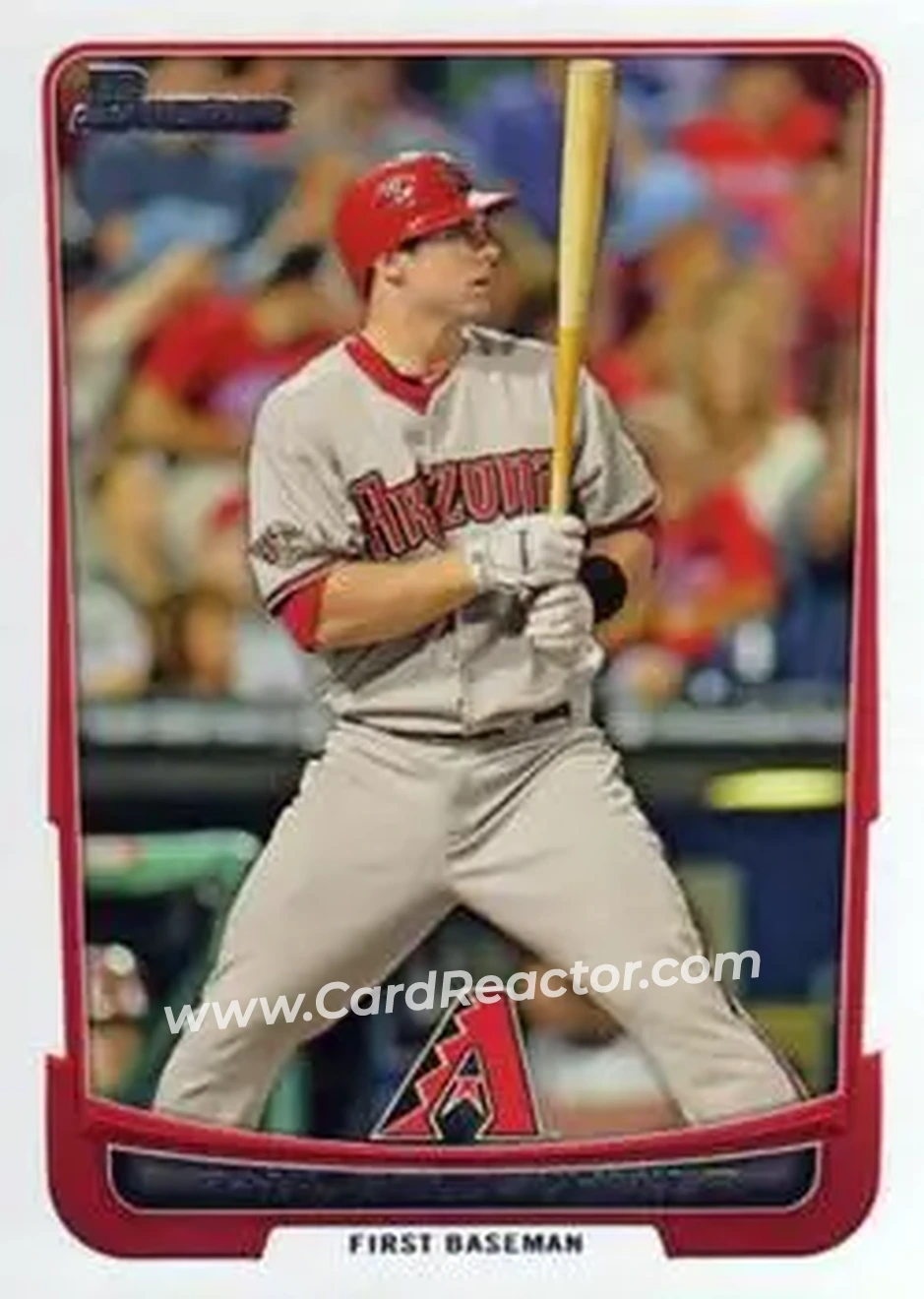 2012 Bowman #8 - Paul Goldschmidt - Arizona Diamondbacks - Front