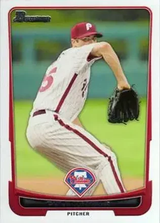 2012 Bowman #9 - Cole Hamels - Philadelphia Phillies