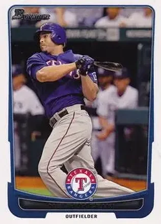 2012 Bowman #10 - Nelson Cruz - Texas Rangers