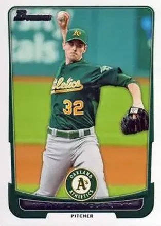 2012 Bowman #15 - Brandon McCarthy - Oakland Athletics