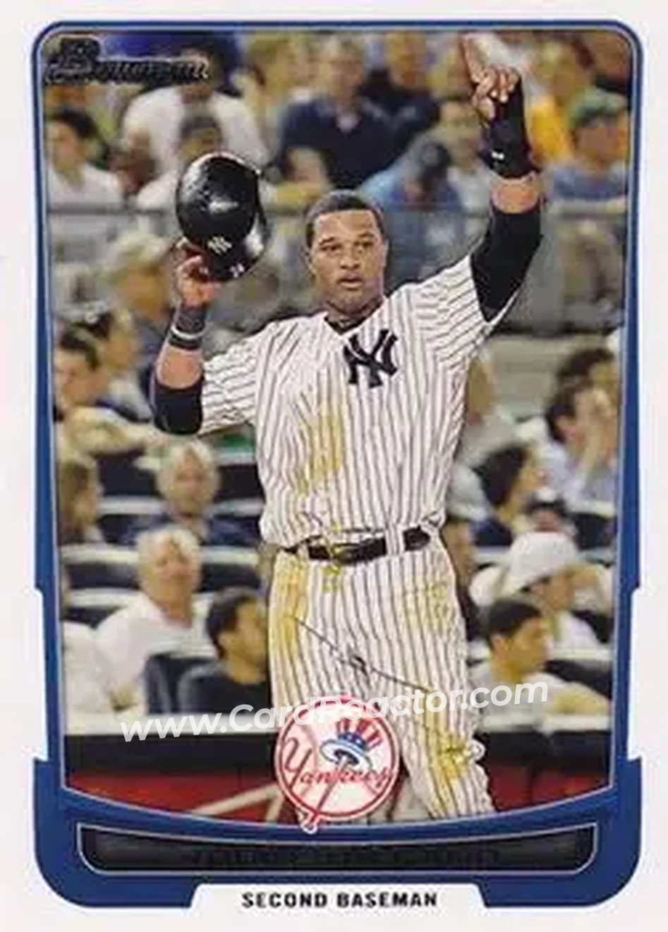 2012 Bowman #22 - Robinson Cano - New York Yankees - Front