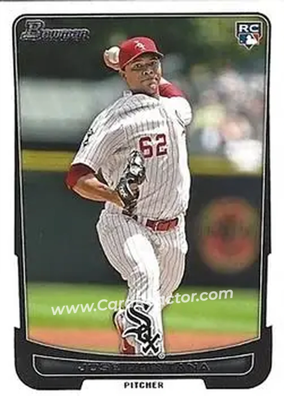 2012 Bowman Draft Picks & Prospects #6 - Jose Quintana - Chicago White Sox - Front