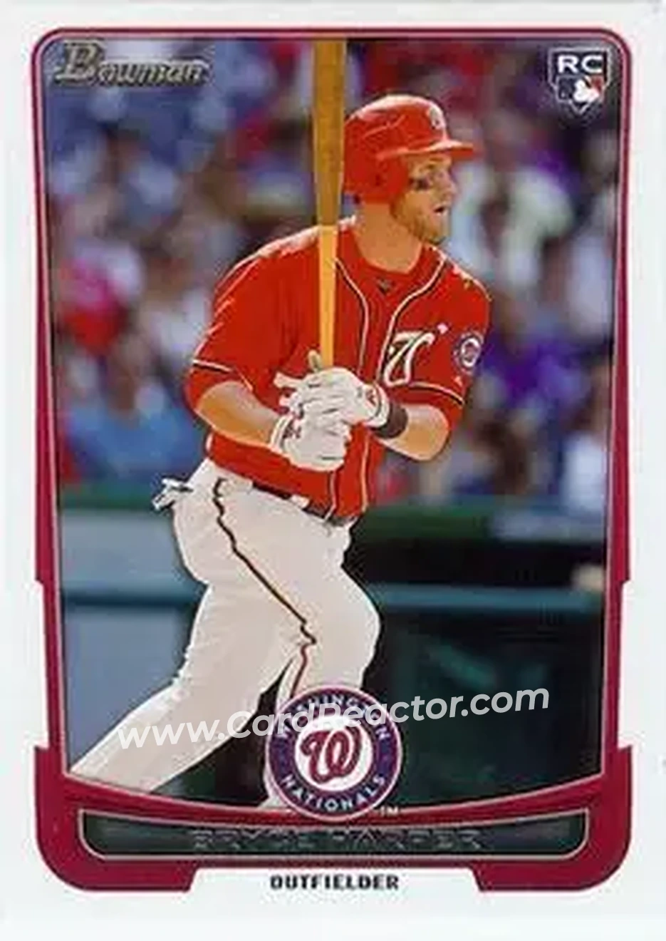 2012 Bowman Draft Picks & Prospects #10 - Bryce Harper - Washington Nationals - Front