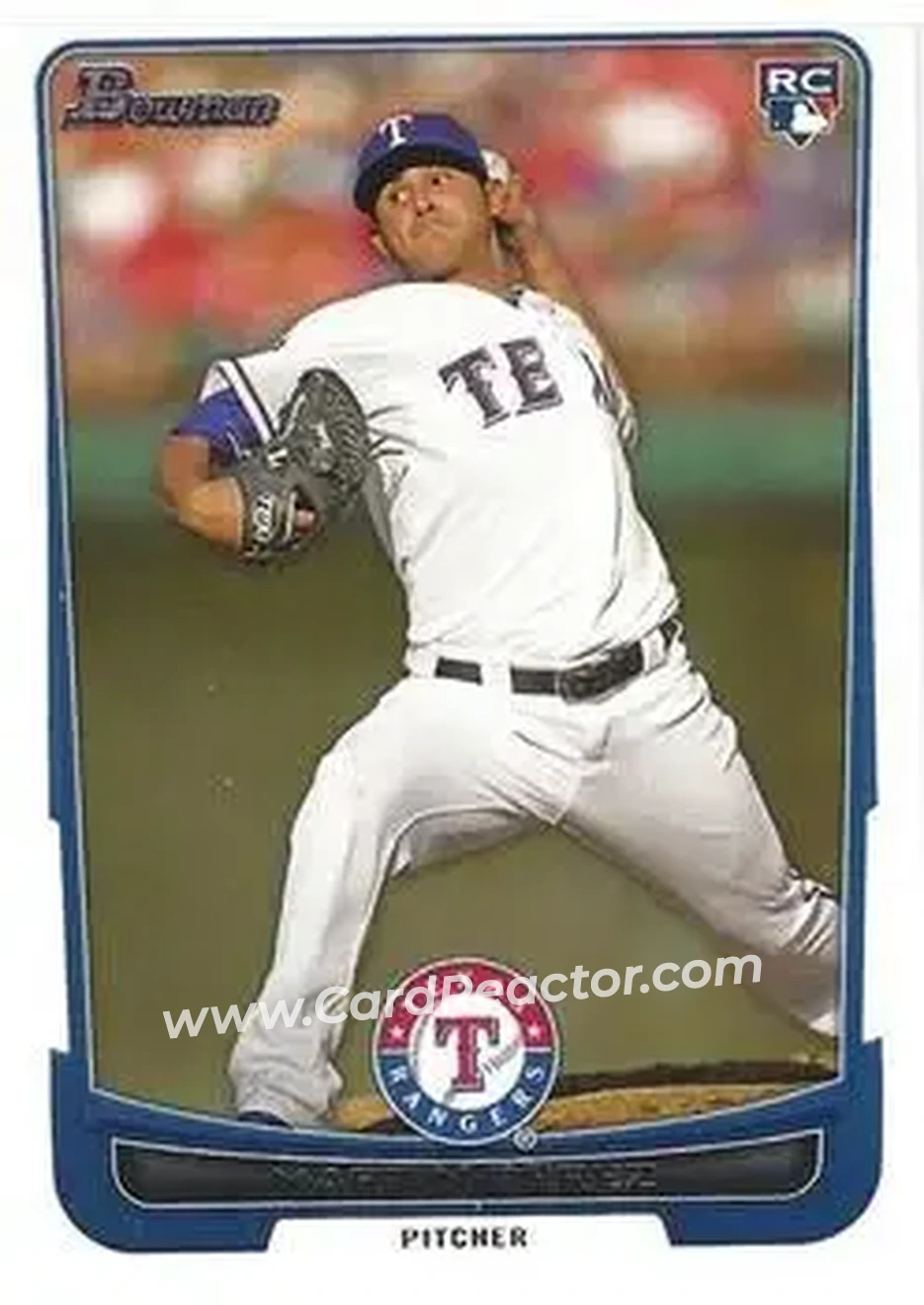 2012 Bowman Draft Picks & Prospects #17 - Martin Perez - Texas Rangers - Front
