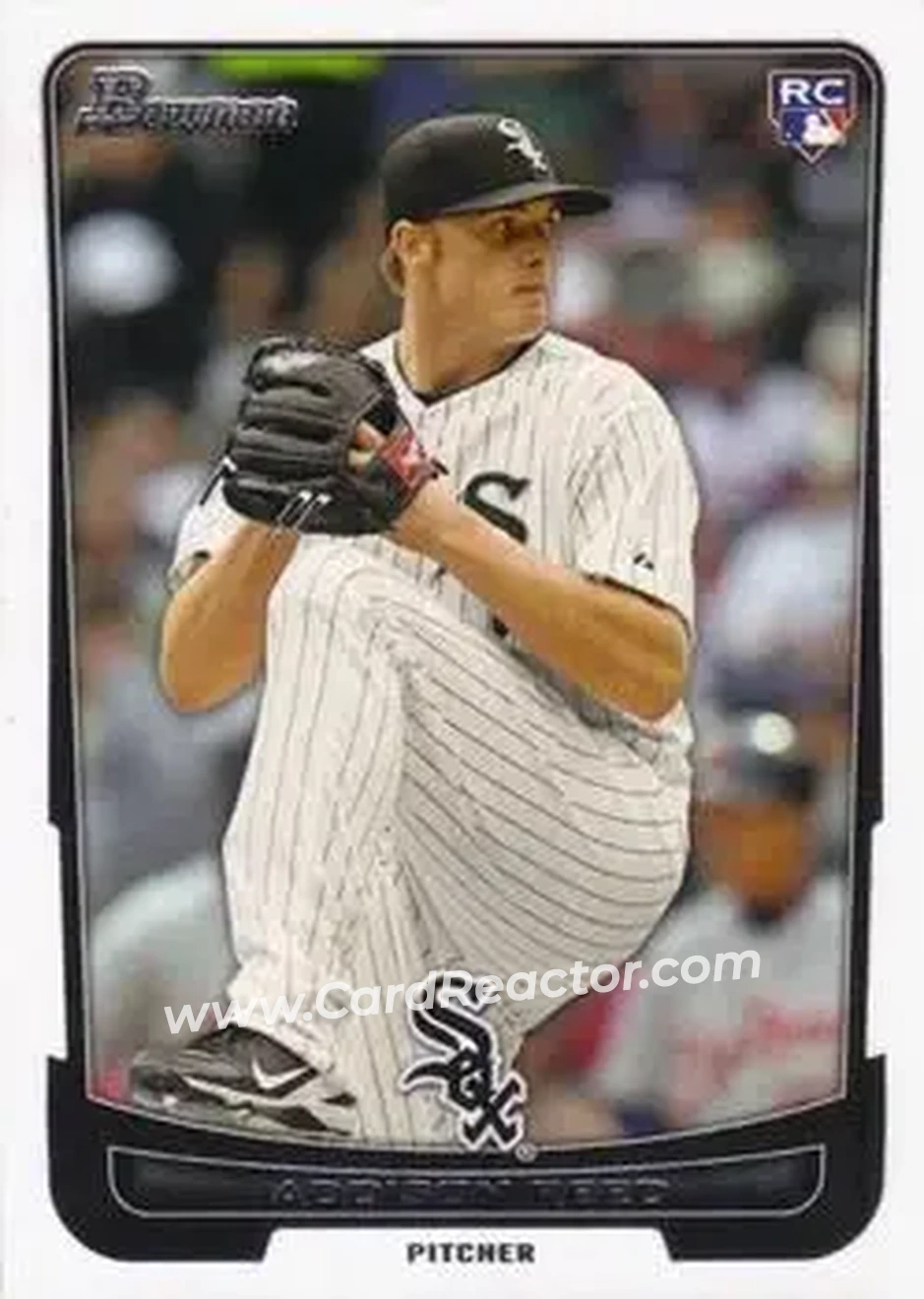 2012 Bowman Draft Picks & Prospects #18 - Addison Reed - Chicago White Sox - Front