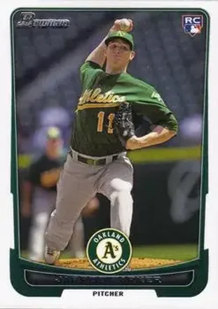 2012 Bowman Draft Picks & Prospects #22 Jarrod Parker