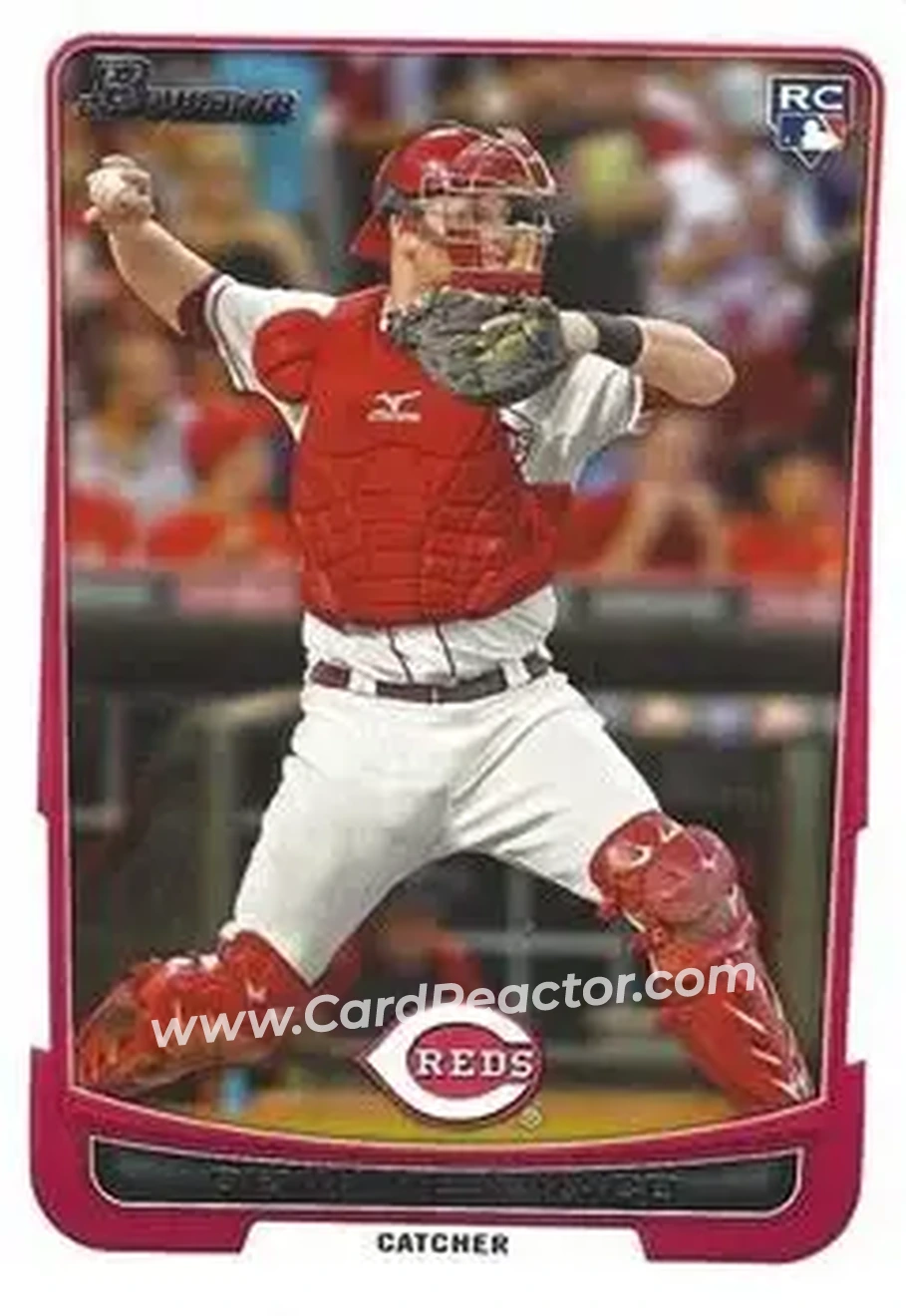 2012 Bowman Draft Picks & Prospects #24 - Devin Mesoraco - Cincinnati Reds - Front