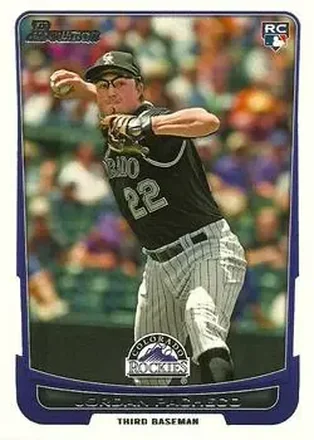 2012 Bowman Draft Picks & Prospects #25 Jordan Pacheco