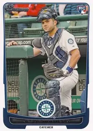 2012 Bowman Draft Picks & Prospects #30 - Jesus Montero - Seattle Mariners