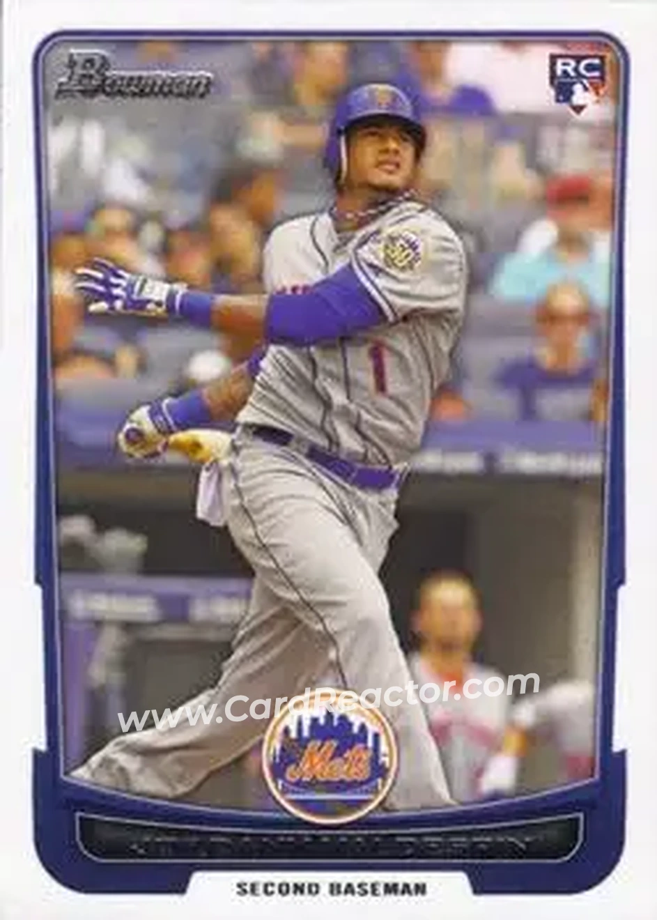 2012 Bowman Draft Picks & Prospects #32 - Jordany Valdespin - New York Mets