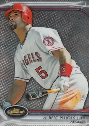 2012 Finest #1 - Albert Pujols - Los Angeles Angels