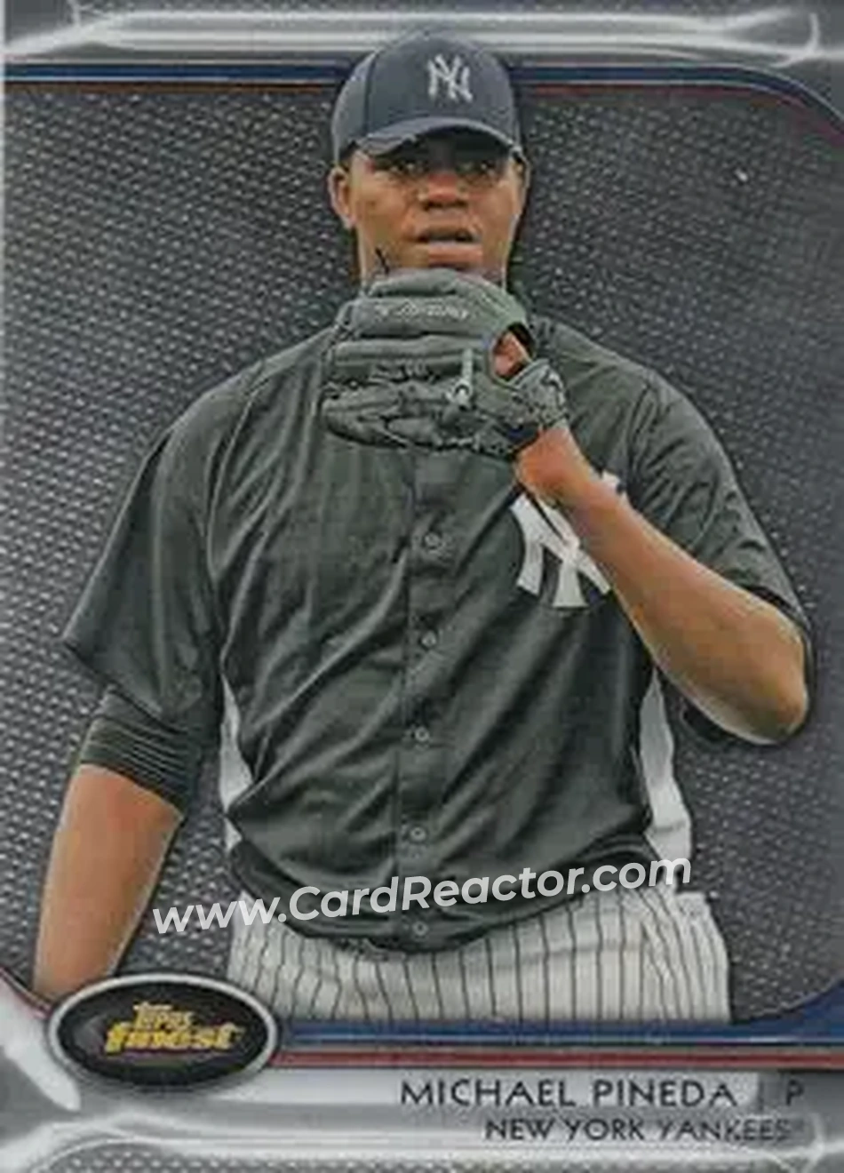2012 Finest #3 - Michael Pineda - New York Yankees - Front