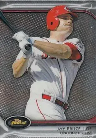 2012 Finest #4 - Jay Bruce - Cincinnati Reds
