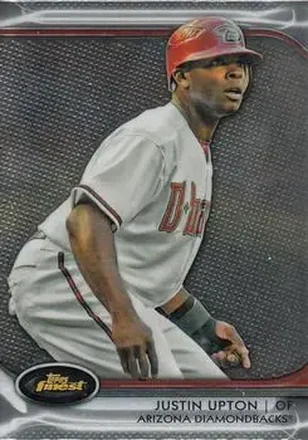 2012 Finest #7 - Justin Upton - Arizona Diamondbacks