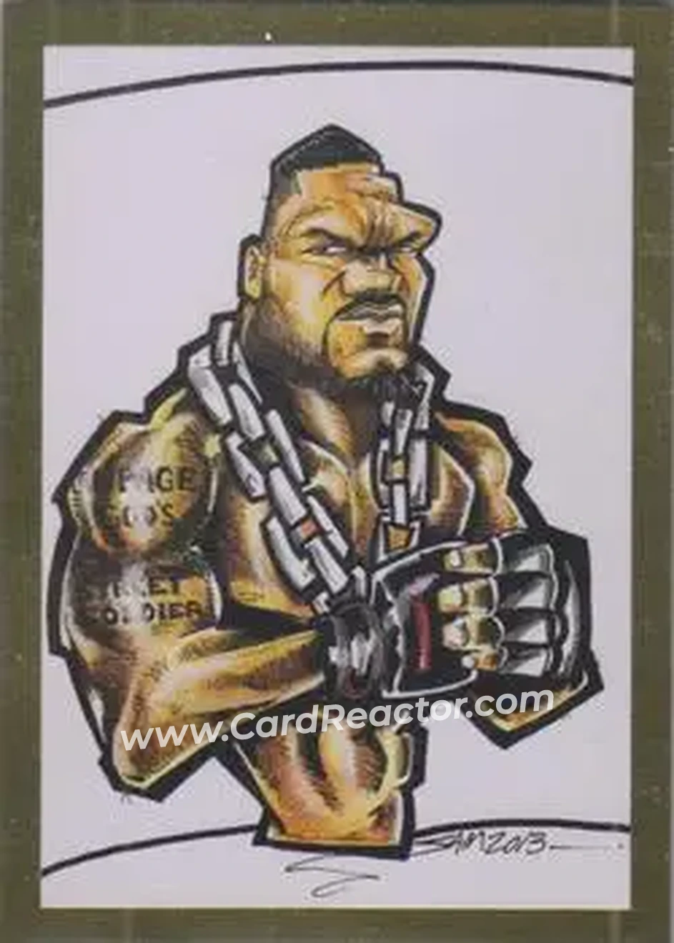 2013 TriStar TNA Impact Glory #102 - Quinton Jackson - Front