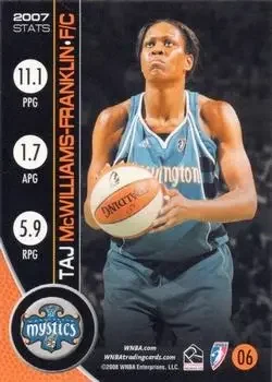 Back of Taj McWilliams-Franklin