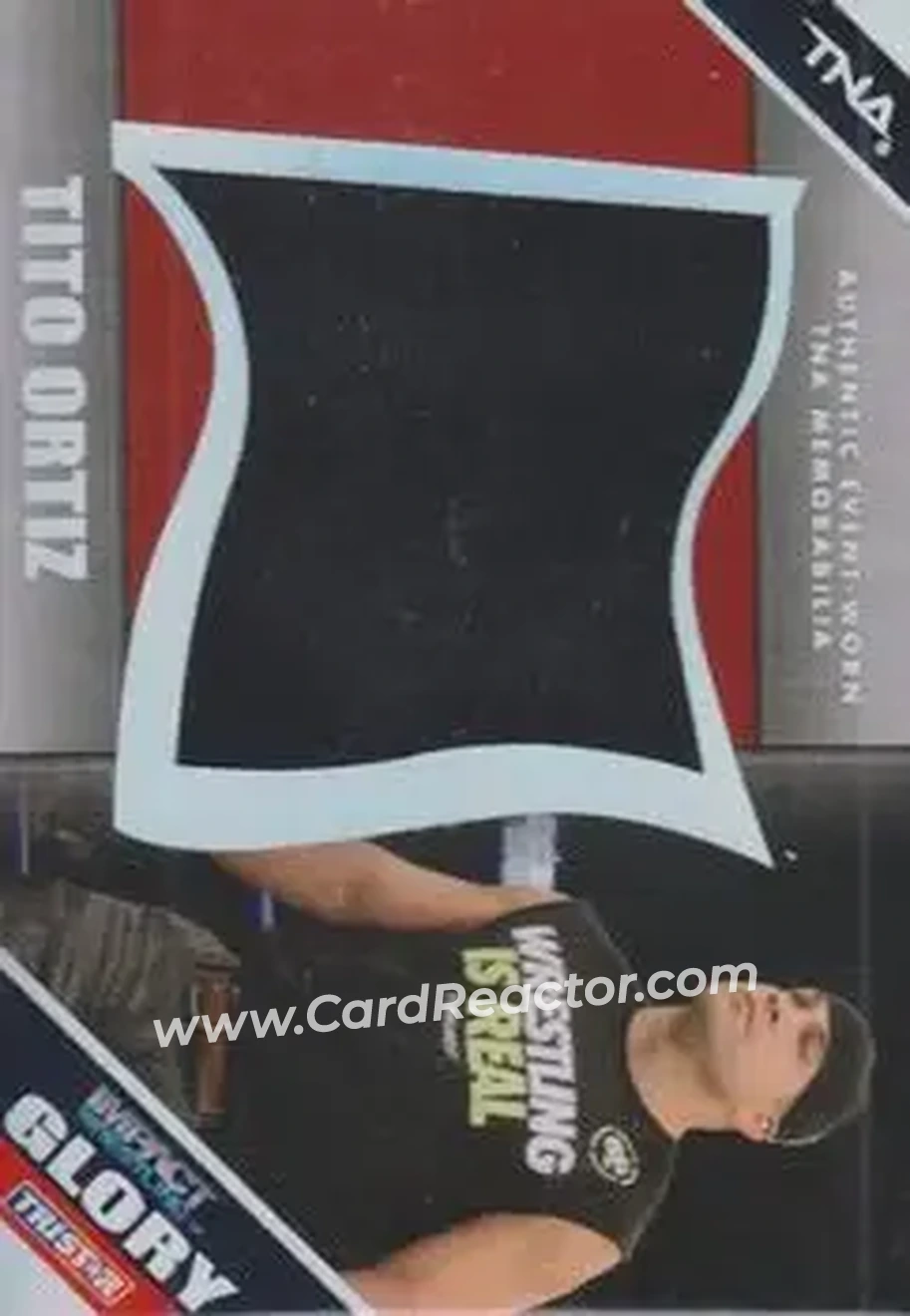 2013 TriStar TNA Impact Glory - Authentic Memorabilia Rainbow #M10 - Tito Ortiz - Front